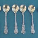 Olympian Tiffany Ice Cream Spoons Sterling