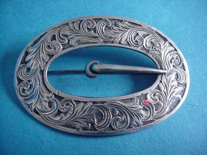 Buckle Paye and Baker engraved Belt Buckle Pin