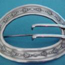 Unger Brothers Buckle Pin Sterling Silver