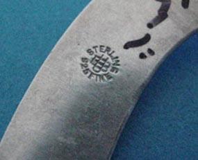 Unger Brothers Buckle Pin Sterling Silver