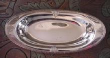 Arts & Crafts Sheffield Bread Tray Silverplate