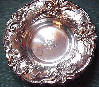 Bowl C Scrolls sterling
