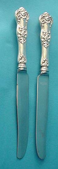 Queens Birks Knives Sterling Silver