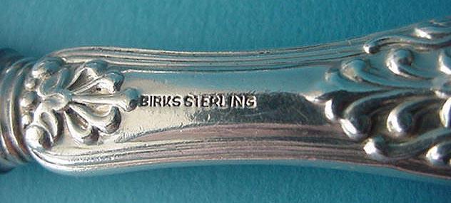 Queens Birks Knives Sterling Silver