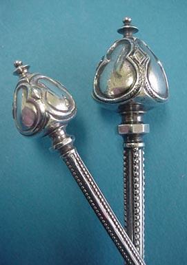 Gothic George Sharp Pickle Fork and knife -set