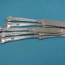 Chantilly 8 flat butter knives Gorham Sterling Silver