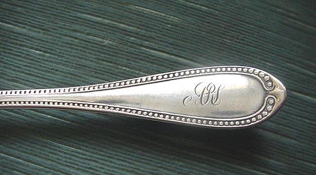 Bead Pastry Server Bigelow Bros. & Kennard Coin