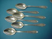 Chateau Whiting soup spoons Sterling Silver