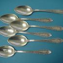 Chateau Whiting soup spoons Sterling Silver