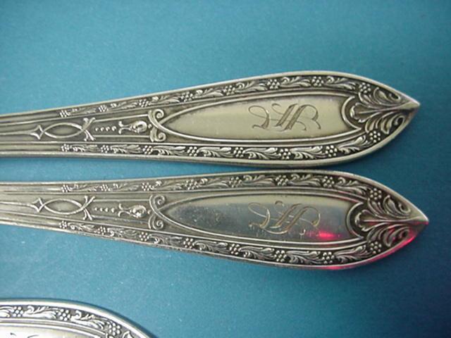Chateau Whiting soup spoons Sterling Silver