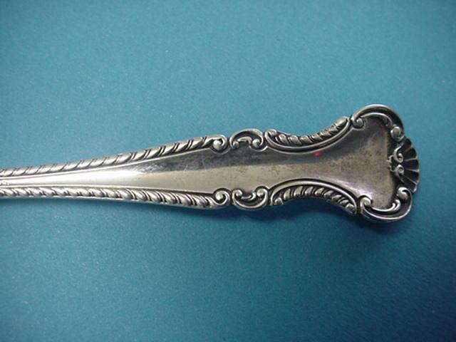 Cambridge Gorham large master Butter Knife, floral Sterling Silver