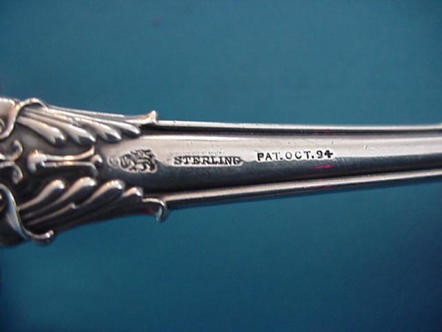 Empire Soup Ladle Whiting Sterling Silver