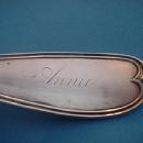 James Watts Philadelphia Soup Ladle Coin Silver