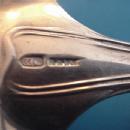 James Watts Philadelphia Soup Ladle Coin Silver
