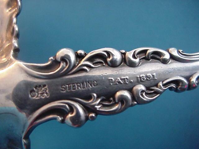 Louis XV Soup Ladle Whiting Sterling Silver
