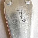 Flemish Tiffany 7 Flat Butter Knives Sterling