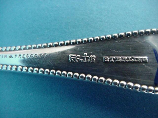 Lancaster Rose Gorham Sterling silver seafood fork