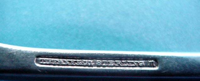 Faneuil, Tiffany 4 Teaspoons Sterling Silver