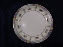 Plates, Cauldon for Tiffany, floral dessert