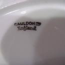 Plates, Cauldon for Tiffany, floral dessert