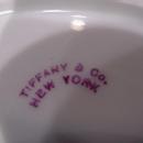 Plates, Cauldon for Tiffany, floral dessert
