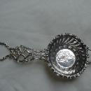 Tea Strainer Ornate Gorham Sterling Silver