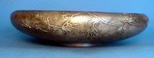Heintz Bowl Sterling on Bronze Arts and Crafts