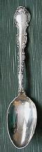Strasbourg Gorham sterling silver serving spoon