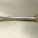 Antique Lily Engraved Whiting sterling silver Serving Spoon
