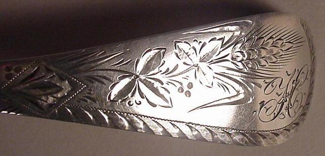 Wood & Hughes Engraved Wheat pattern large