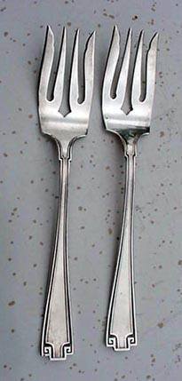 Etruscan Salad Forks TWO Gorham Sterling Silver