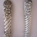 custom bread knife and fork gorham sterling silver