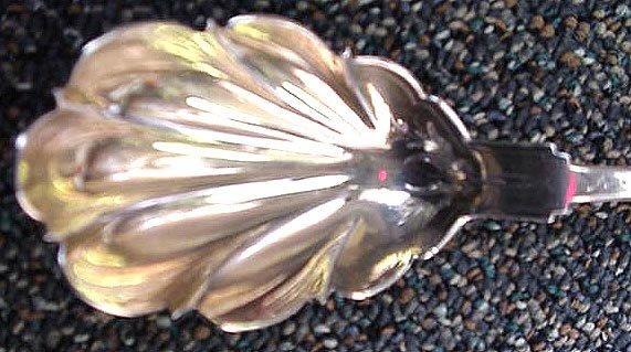 Figural Bull Head Spoon George Sharp sterling