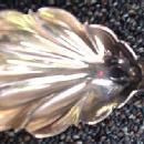 Figural Bull Head Spoon George Sharp sterling