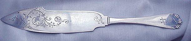 Serrated Cake Saw Wood & Hughes sterling