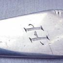 Serrated Cake Saw Wood & Hughes sterling