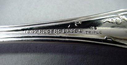 Vintage silverplate 2 salad forks grapes