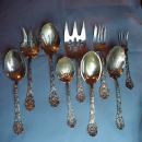 Versailles Figural Large set of Servers most copyrighted Gorham Sterling Silver