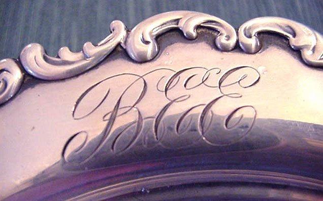 Louis XV bowl Whiting sterling silver