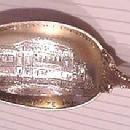 Eliza Fowler Hall Purdue Souvenir spoon Towle Georgian Sterling silver Indiana