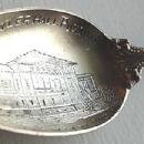Eliza Fowler Hall Purdue Souvenir spoon Towle Georgian Sterling silver Indiana