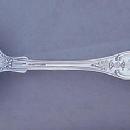 New King D & H Asparagus Fork Sterling silver