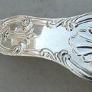 New King D & H Asparagus Fork Sterling silver