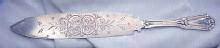 Keystone Whiting Serrated Cake Knife Sterling Silver