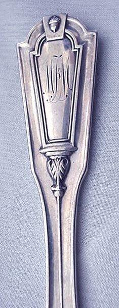 Keystone Whiting Serrated Cake Knife Sterling Silver