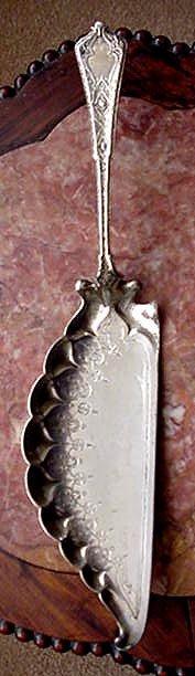 Persian Tiffany Sterling Silver CRUMB KNIFE