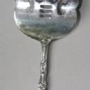 Versailles Copyrighted Toast Fork Gorham sterling silver ornate figural