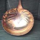 #43 Soup Ladle Towle Sterling Silver Bright cut engraved flowers