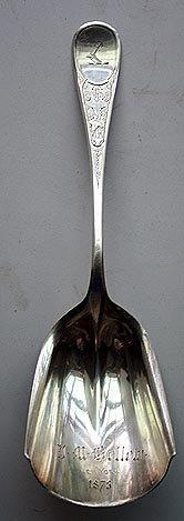 Tiffany Ivy Berry Shovel Crest monogram