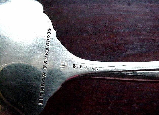 New Art Durgin sterling Cracker Scoop gold